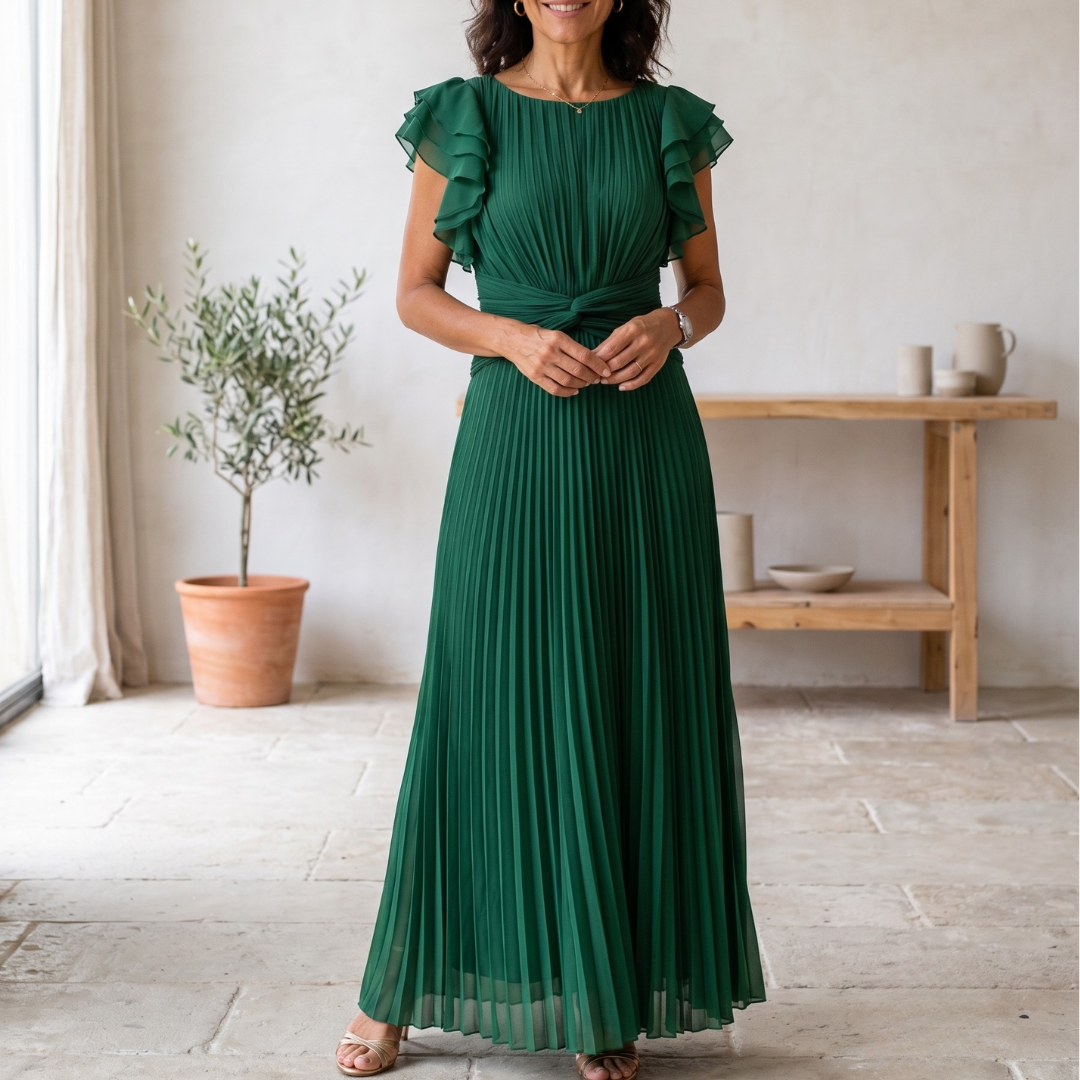 Fernanda | Elegante Abito Plissé