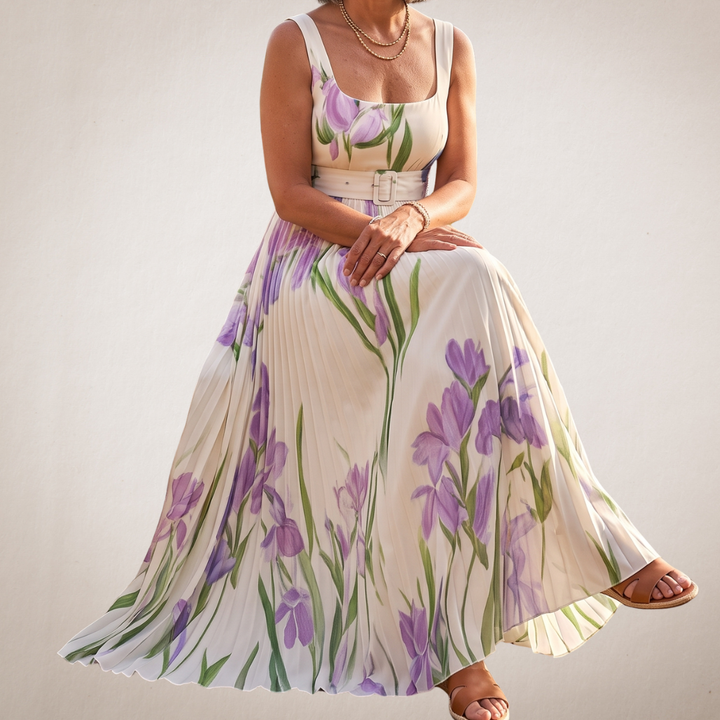 Oriah | Elegante Abito Maxi Floreale