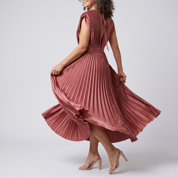 La Scintilla | Abito Elegante Plisettato