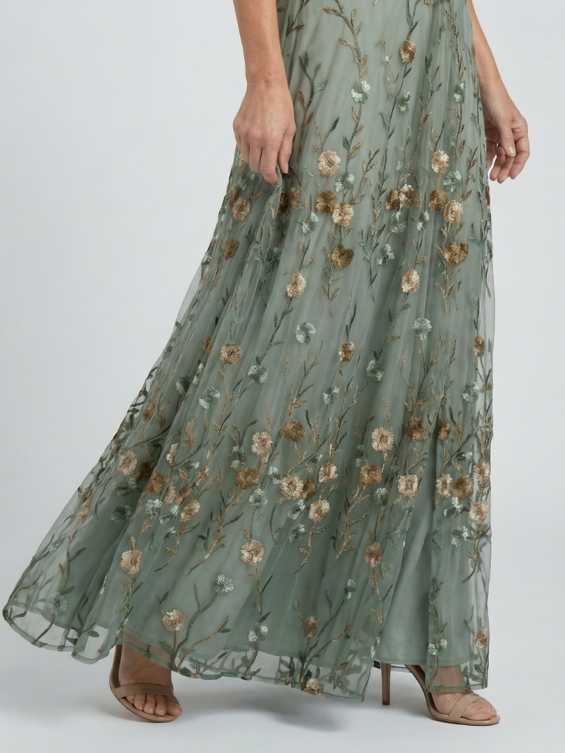 Selora | Abito Floreale con Scollo Halter