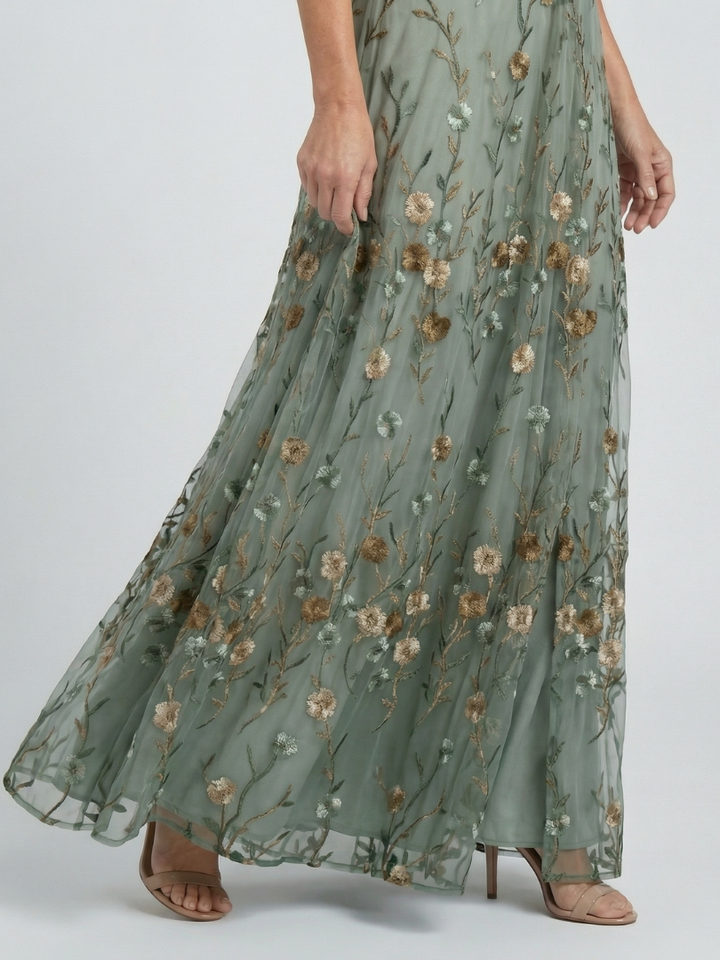 Selora | Abito Floreale con Scollo Halter