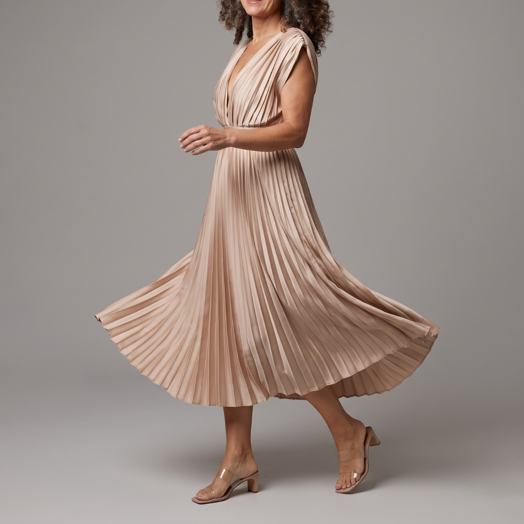 La Scintilla | Abito Elegante Plisettato