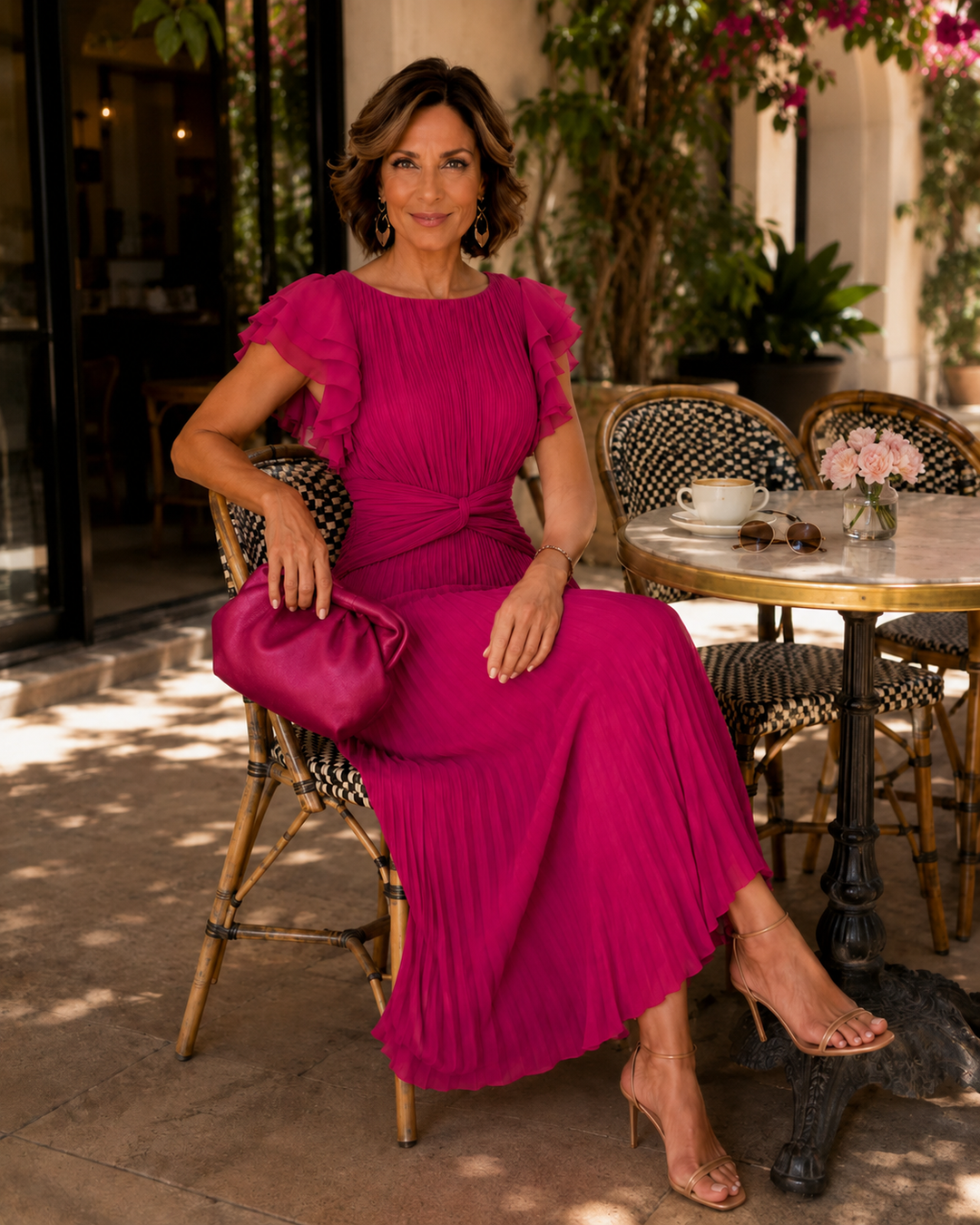 Fernanda | Elegante Abito Plissé