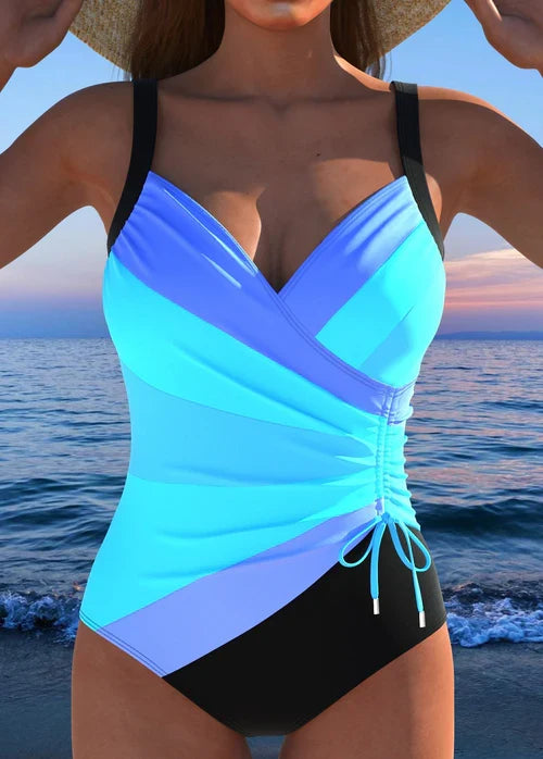 Zaya | Elegante costume da bagno incrociato
