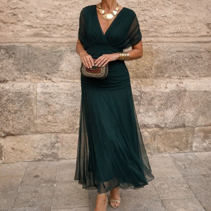 Eliza – Elegante vestito verde