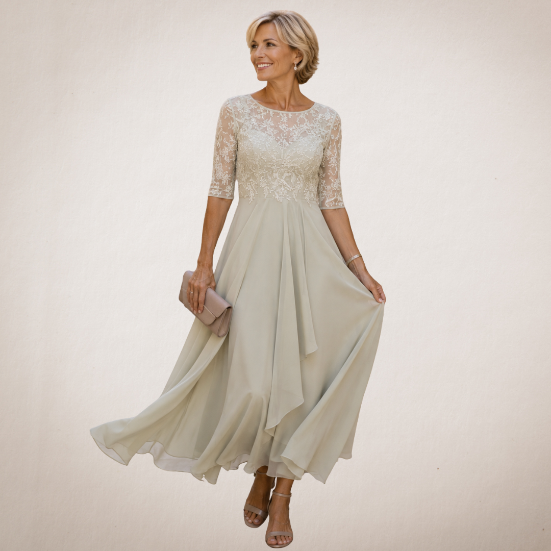 Margherita | Elegante abito in pizzo