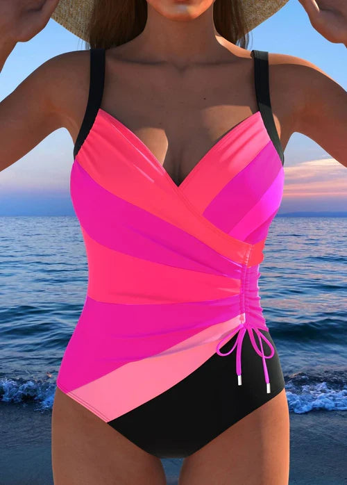 Zaya | Elegante costume da bagno incrociato