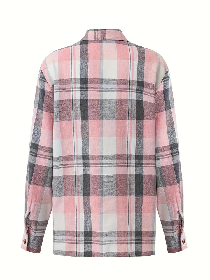 Ginevra | Camicia a Quadri dallo Stile Rilassato