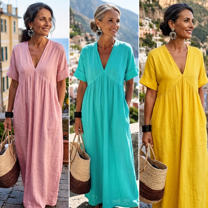 Bellisse | Abito Lungo dall'Eleganza Leggera