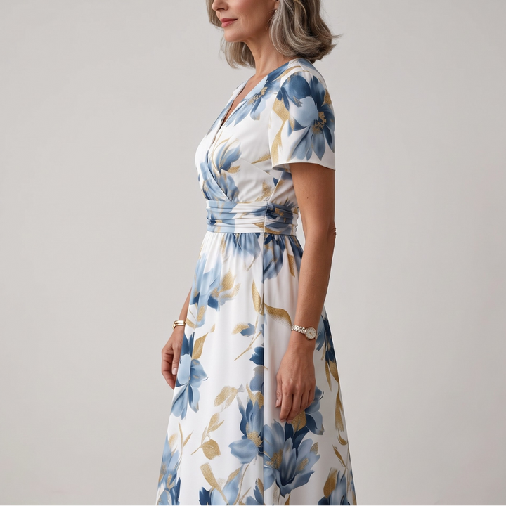 Lisa | Abito Midi Floreale
