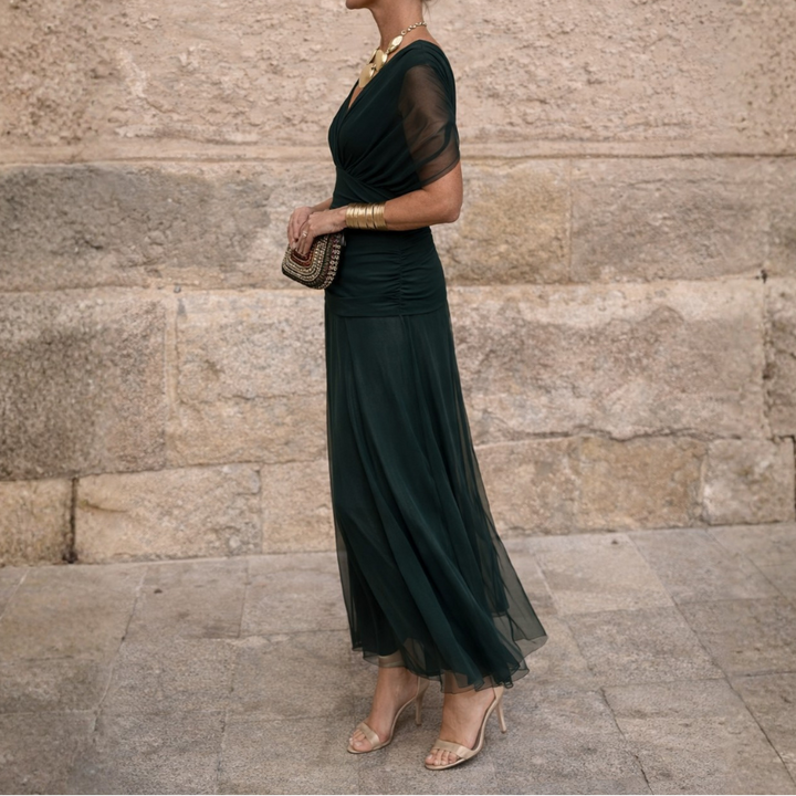 Eliza – Elegante vestito verde