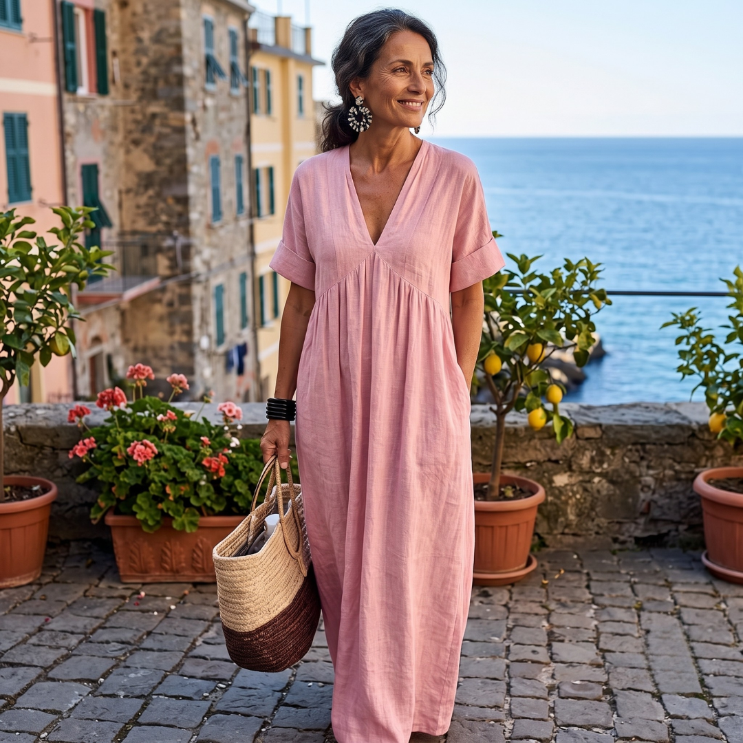 Bellisse | Abito Lungo dall'Eleganza Leggera