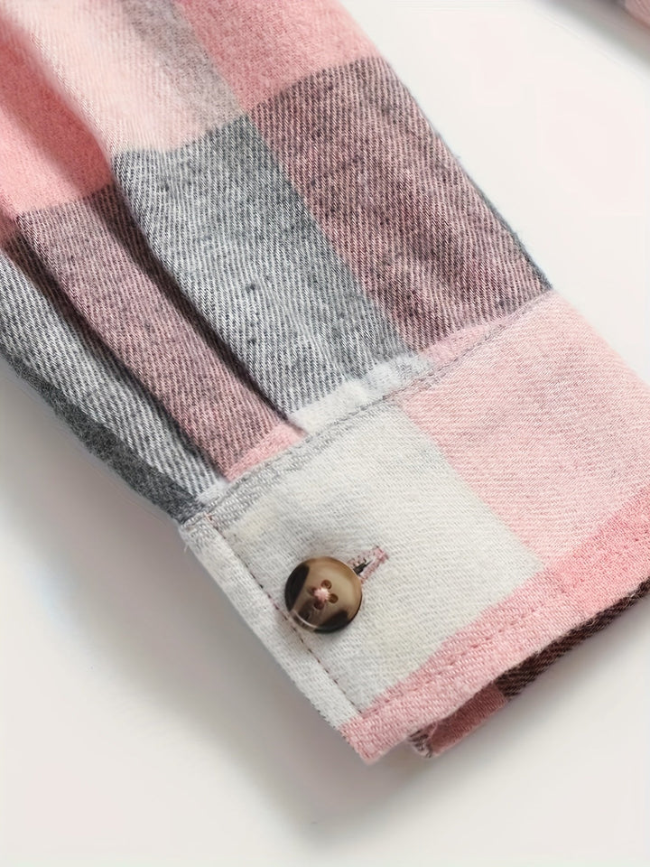 Ginevra | Camicia a Quadri dallo Stile Rilassato