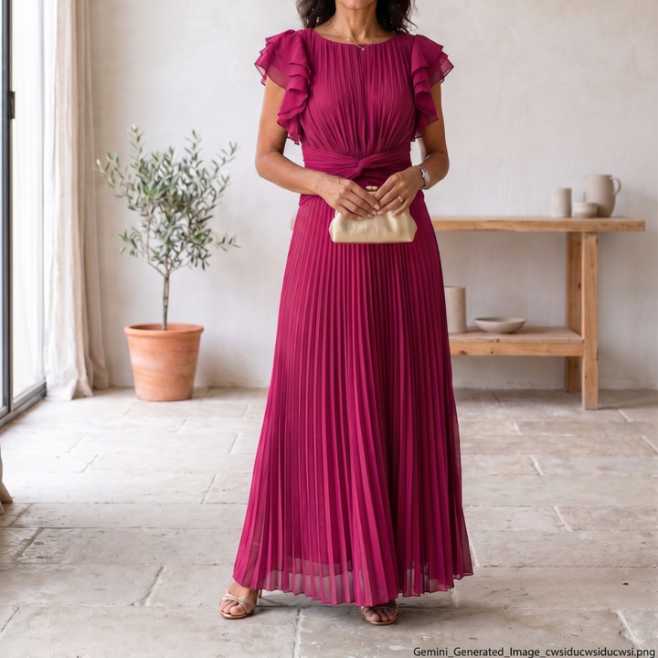 Fernanda | Elegante Abito Plissé
