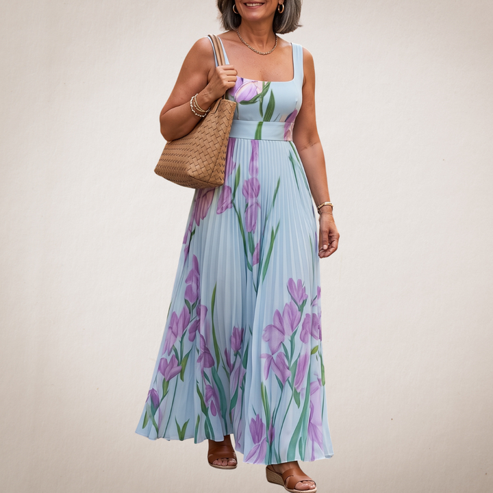 Oriah | Elegante Abito Maxi Floreale