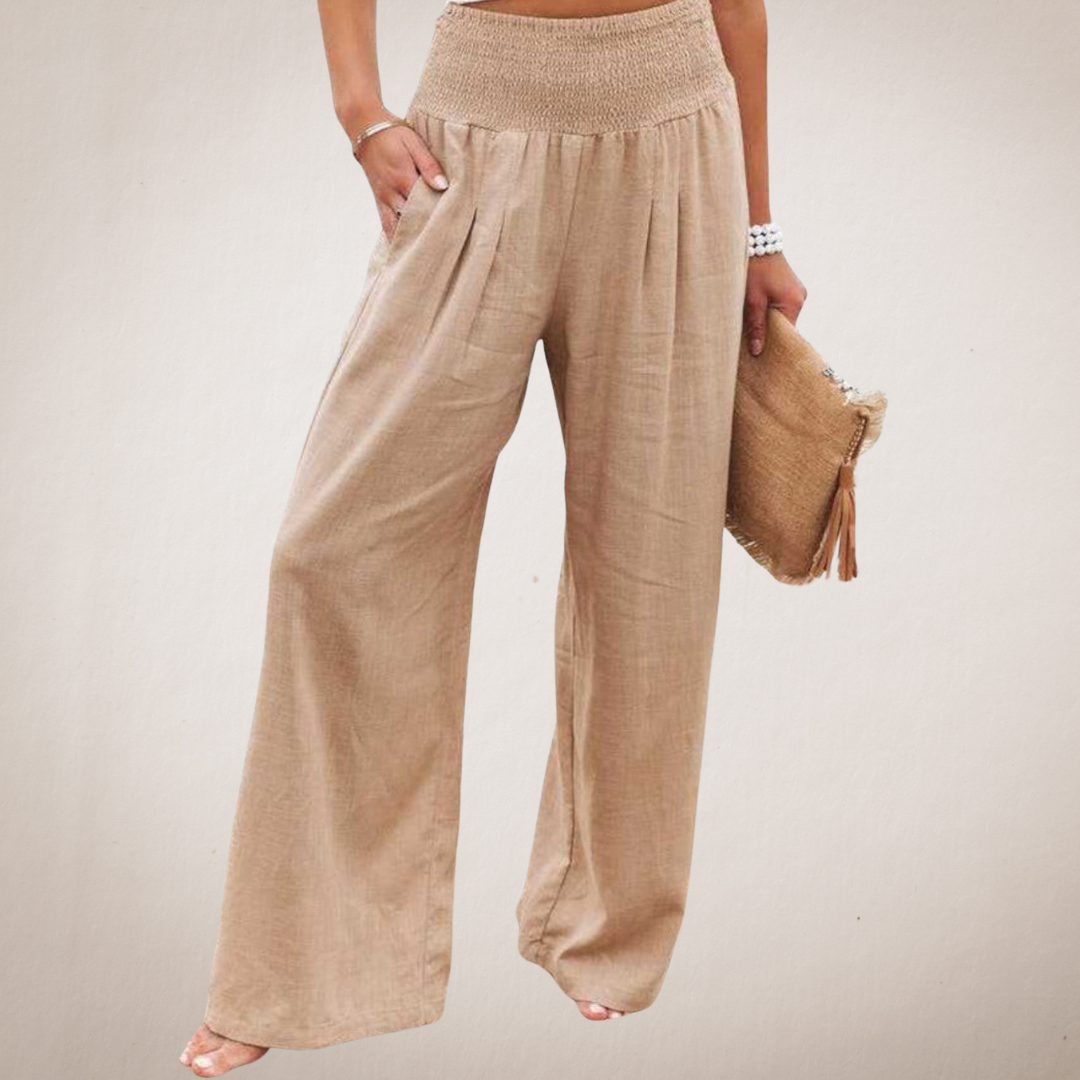 THALIORA – PANTALONI REMI A Gamba Larga