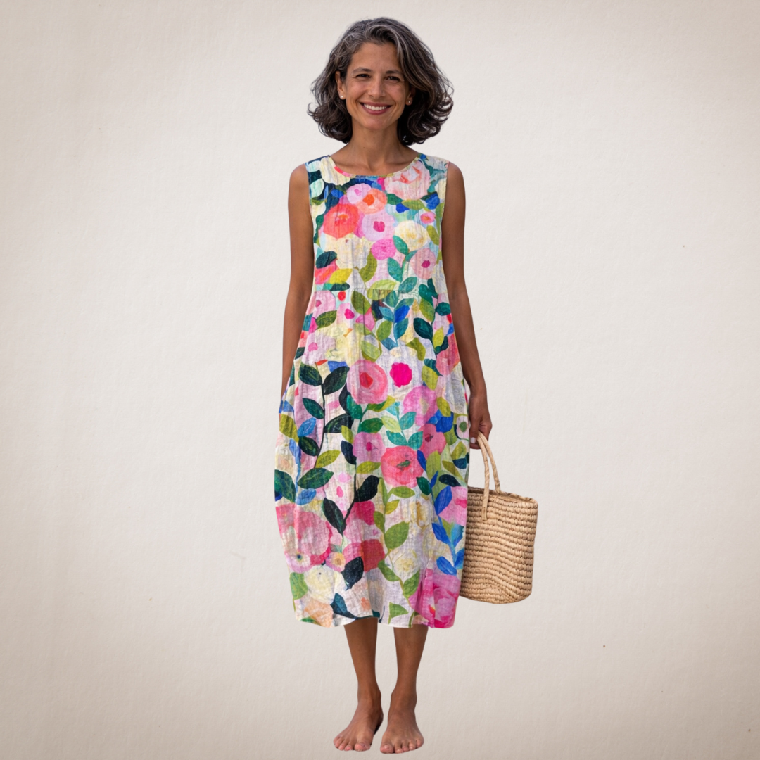 Ava | Vestito Midi Floreale