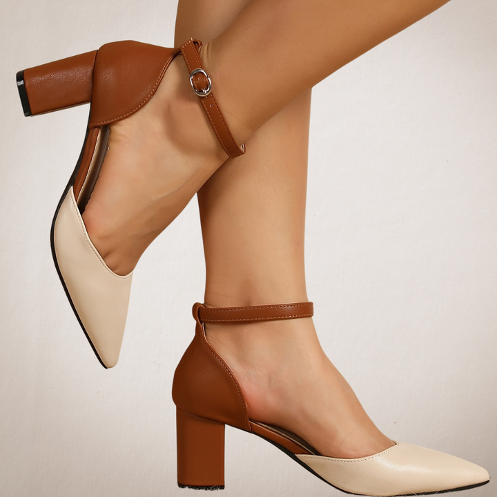 Marielle™ | Tacchi a Strappo Bicolore