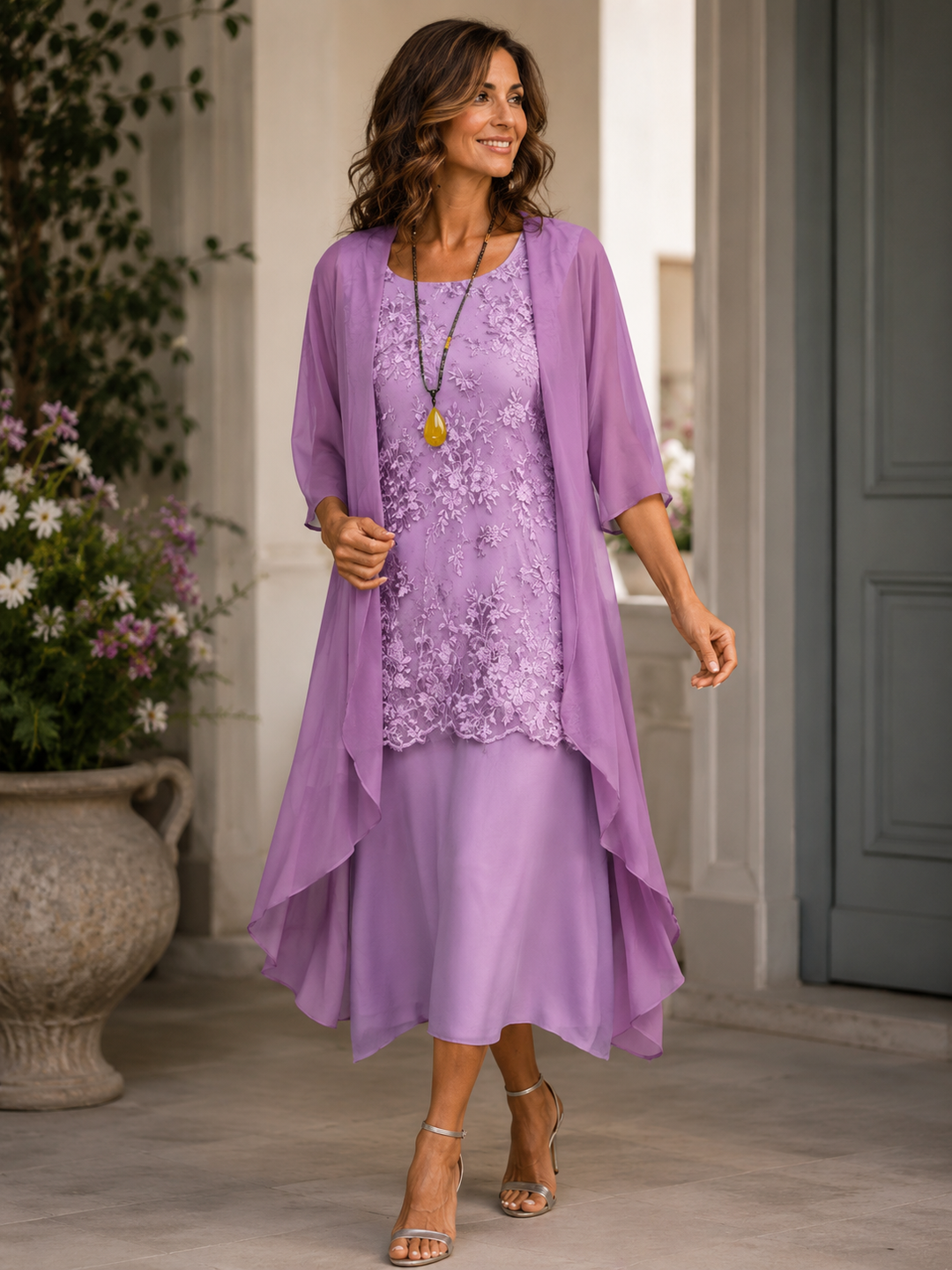 Lumi | Completo Due Pezzi in Chiffon