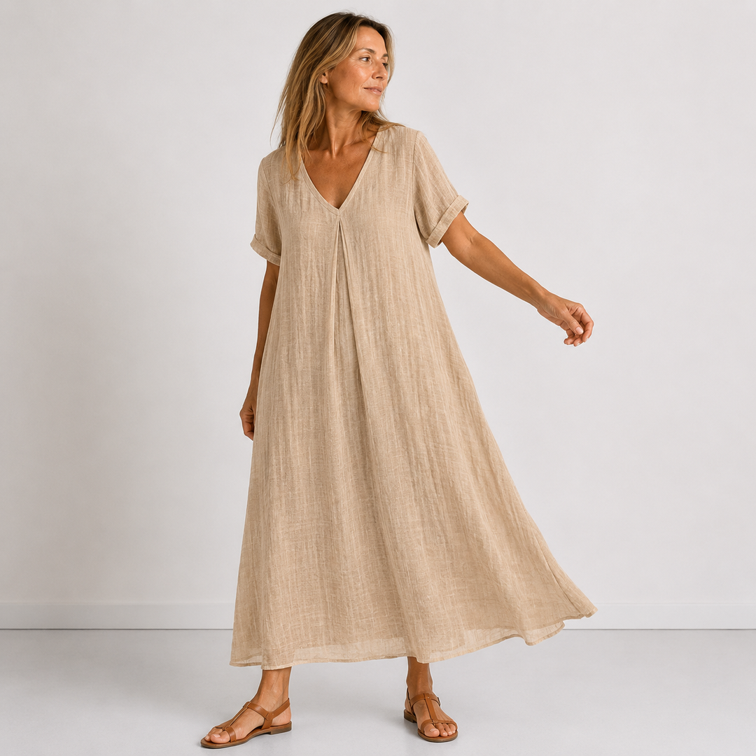 Anaïs | Abito Lungo dalla Leggerezza Naturale