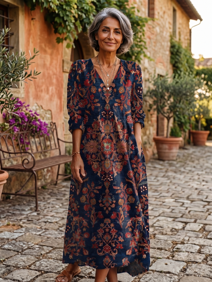Alessa | Elegante maxi abito