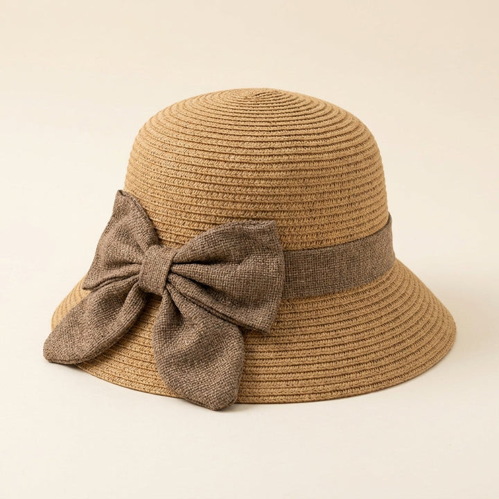 Adela™ | Cappello di paglia con fiocco
