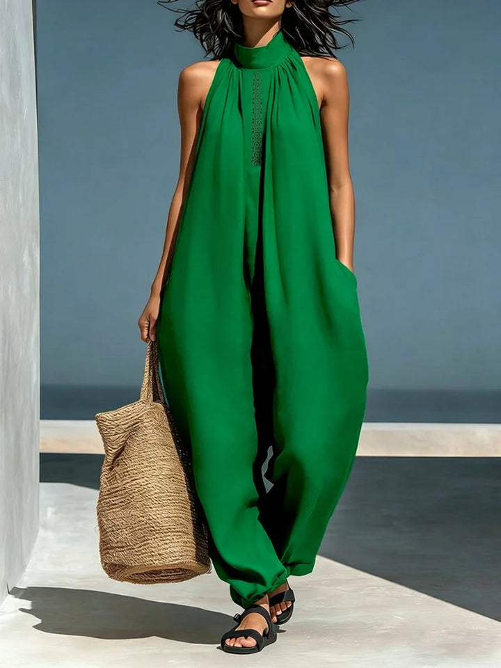 Camilla | Tuta Elegante con Collo Alto