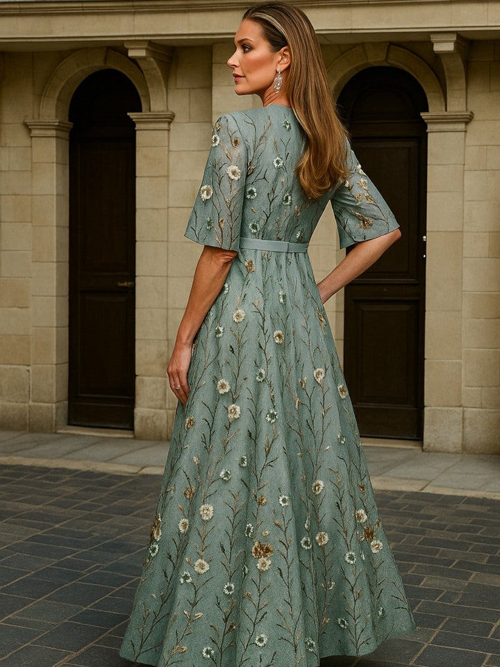 La Scintilla | Abito Lungo Eleganza Botanica