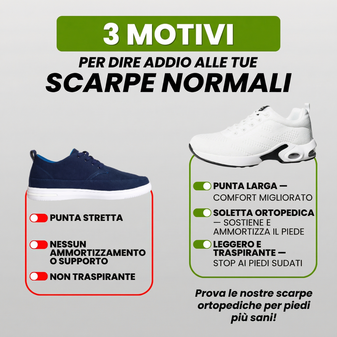 AURORA – Scarpe Comfort Ergonomiche
