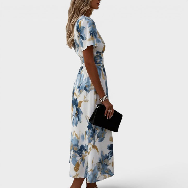 Lisa | Abito Midi Floreale
