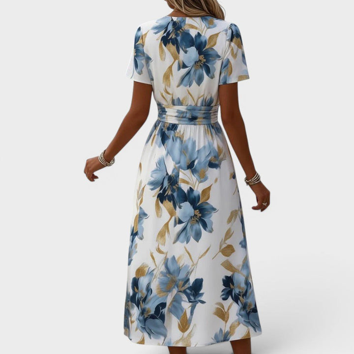 Lisa | Abito Midi Floreale