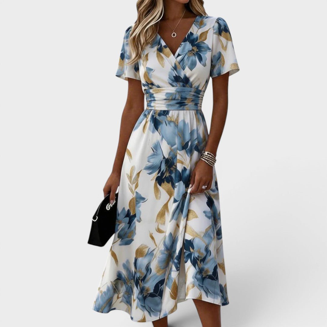Lisa | Abito Midi Floreale
