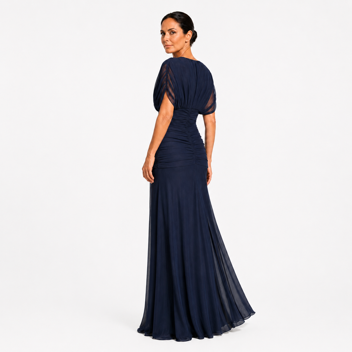 Avery | Elegante abito blu