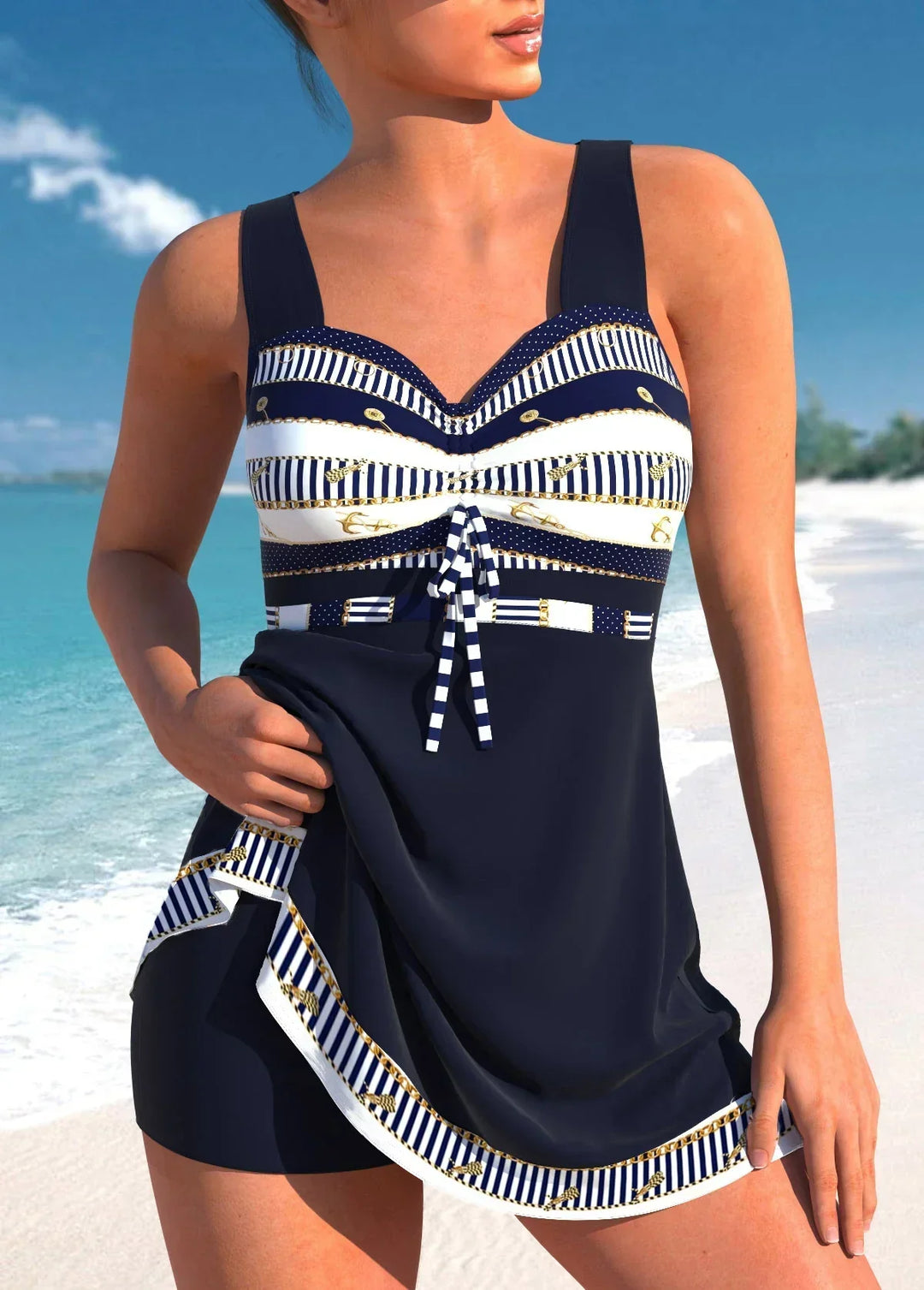 Véronique - Costume da bagno elegante dal taglio comodo